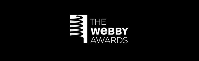 Honored at the Webby Awards
